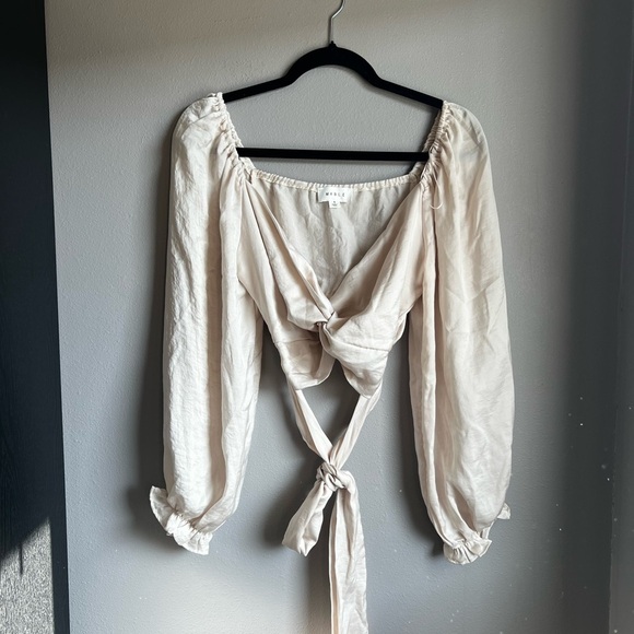 MABLE BLOUSE COLOR CREMA SIZE M - Picture 1 of 8